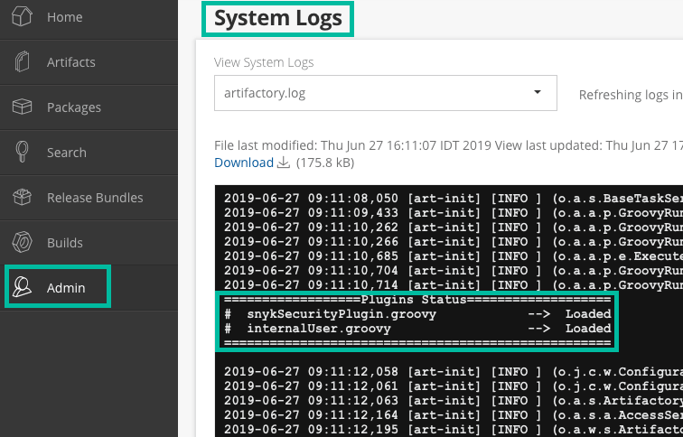 Successful installation of Snyk