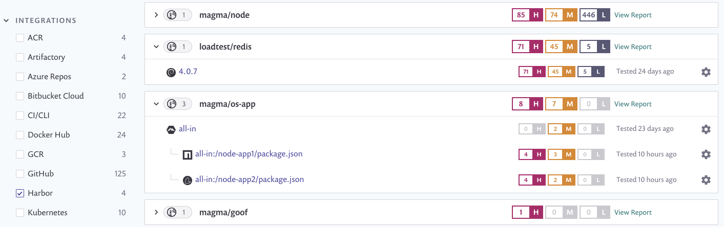 Harbor Projects in Projects listing